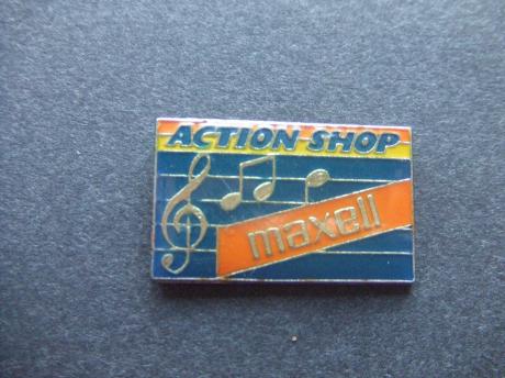 Maxell casettebandjes Action shop